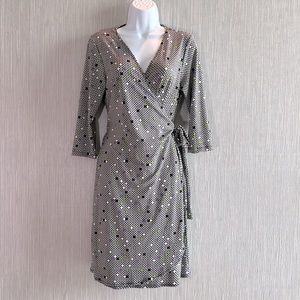 Emma And Michele Wrap Dress ( Like New )